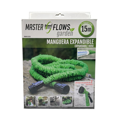 Manguera Expandible 15 Mts. Verde Master Flows