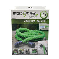 Manguera Expandible 15 Mts. Verde Master Flows