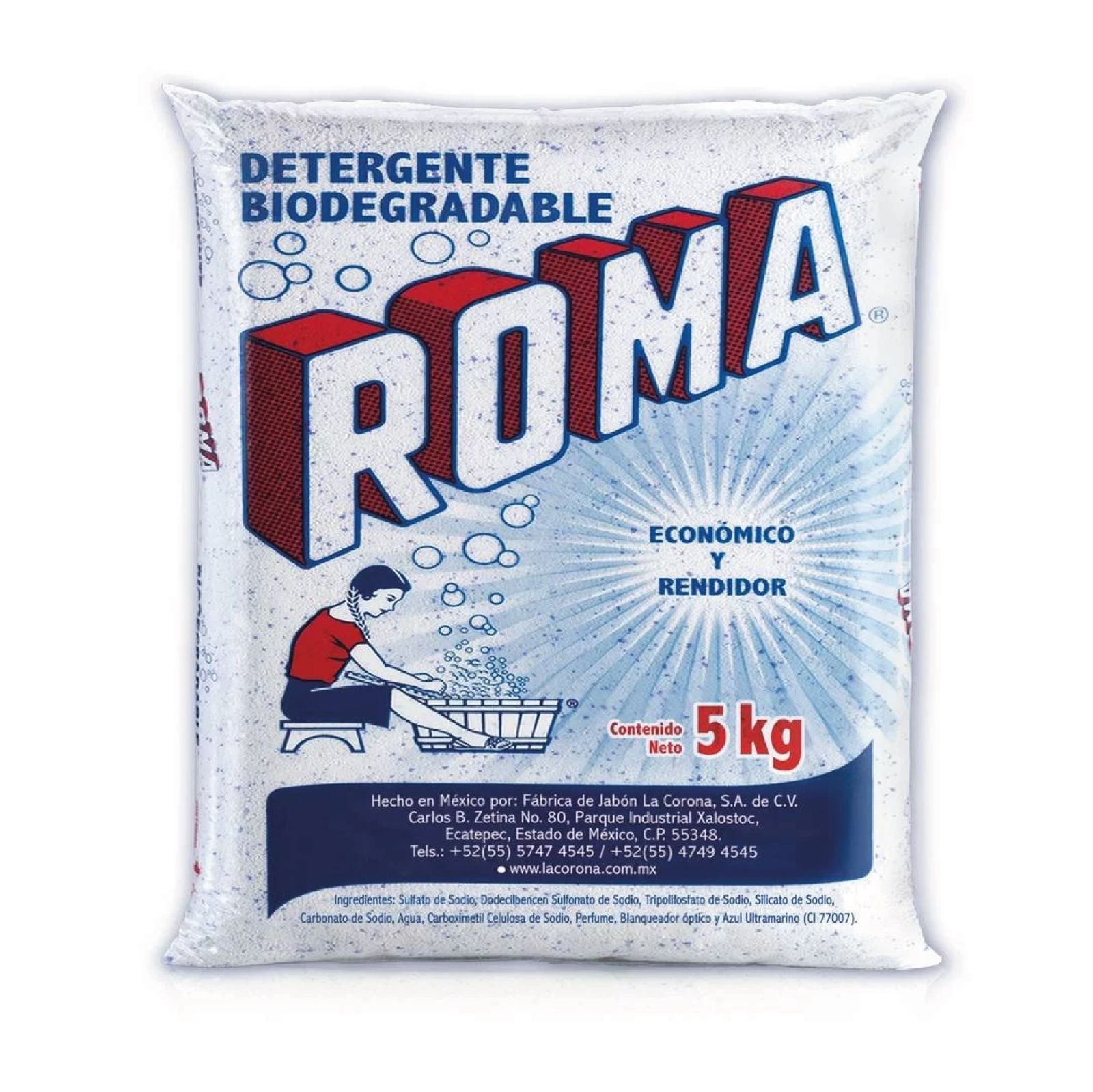 Roma Detergente en Polvo 5 KG